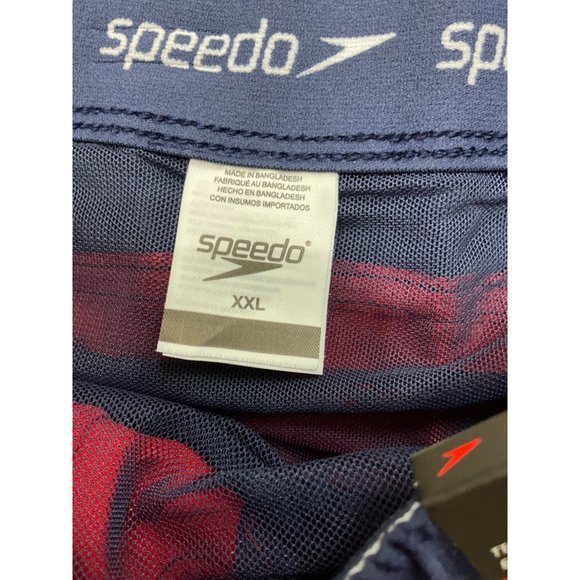 NWT Men's Speedo Marina Flex Volley Swim Shorts XXL - Picture 9 of 11